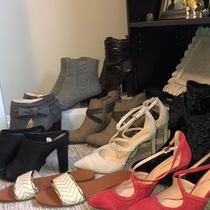 ALL SHOES MUST GO! Make me an offer :)